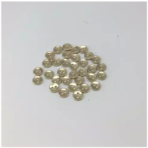 Round Metal 2-Holes <b>Buttons</b> Nickel-Free For Apparel Custom Orders Welcome - Product Image 2