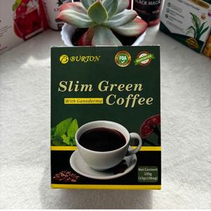 Café y Té Instantáneo Adelgazante Verde, Extracto Herbal Detox, Polvo para Pérdida de Peso en Envase de Tambor para una Salud Óptima - Product Image 1