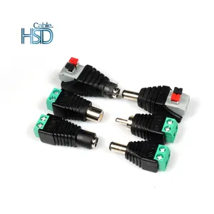 Male And Female DC Connector Y Easy Push Type 19'' Rack DC Power Connectors 16 Port