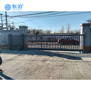 Cancello Scorrevole Industriale in Alluminio per Esterni, Hotel, Officine, Magazzini, Aeroporti, Cancello Automatico a Sbalzo - Product Image 6