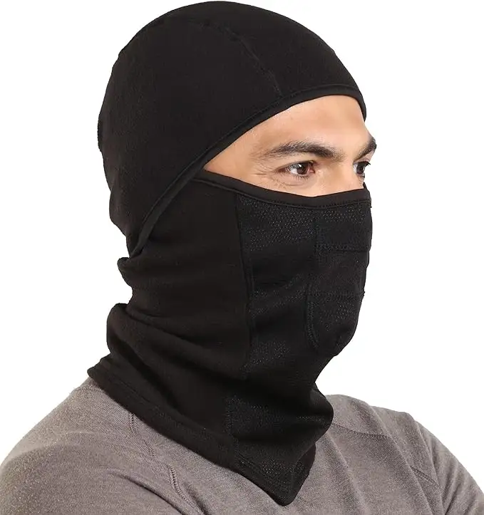 Полнолицевая маска для холодной погоды, Балаклава с дышащей лыжной маской для мужчин и женщин
