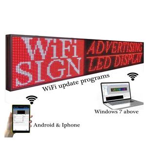 USA bên ngoài RGB đầy đủ màu sắc Wifi điều khiển với độ sáng cao <span class=keywords><strong>LED</strong></span> Scrolling Đăng lập trình cho cửa hàng kinh doanh Hội Đồng Quản Trị - Product Image 3