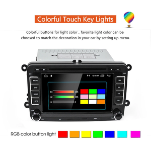 Radio multimédia de navigation Android DVD de voiture de 7 pouces pour lecteur VW GOLF MAGOTAN POLO PASSAT BORA - Product Image 6