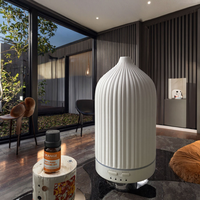 Humidificateur d'air et diffuseur d'arômes sans fil en céramique, rechargeable par USB, 130 ml, à ultrasons, pour la maison, le plus vendu