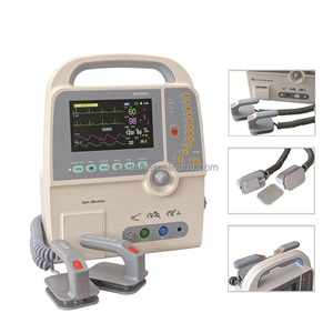 Défibrillateur-<span class=keywords><strong>AED</strong></span> vétérinaire électrique EURVET, portable, en plastique, avec support en ligne - Product Image 3