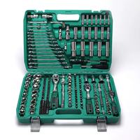 Ensemble d'outils multifonctionnels pour la réparation à domicile en acier au chrome-vanadium de 216 pièces, ensemble d'outils pour PC, ensemble de clés à cliquet pour la réparation