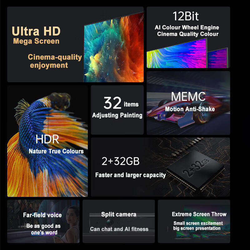Led Tv Accept Custom Normal Flat Screen 4K Android Television 21 Inch Smart Tv 32 40 43 50 55 65 75 85 Inch Smart Tvs