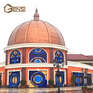 건축재료 중국 싼 가격 구리 지붕 타일 가격 - Product Image 2