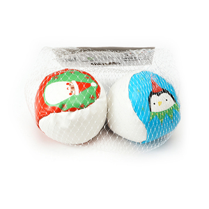 Promozione natalizia all'ingrosso Pvc Pu per bambini adulti Logo personalizzato stampa 2 pz Kick Ball Footbag Hacky Sack - Product Image 1