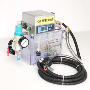 Bomba de refrigerante Niebla de aceite Pulverizador de enfriamiento de corte de metal DC24V AC220V 2 litros PLC Aceite Aire controlado por separado - Product Image 4