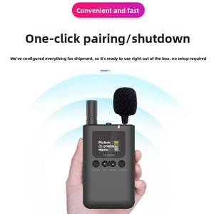 ระบบไกด์นำเที่ยวไร้สายสำหรับฮัจญ์และอุมเราะห์ คุณภาพสูงสุด ความถี่ VHF/UHF ระดับการกันน้ำ IP25 ใช้งานได้นาน 20 ชั่วโมง พร้อมระบบตัดเสียงรบกวน - Product Image 2