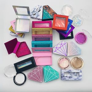 Fournitures de produits de <span class=keywords><strong>beauté</strong></span> de marque propre Boîtes à cils bon marché Boîte d'emballage de cils personnalisée - Product Image 4