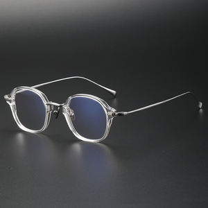 KMN183 struttura di personalità della moda di vendita calda di alta qualità montatura per occhiali in acetato <span class=keywords><strong>Vintage</strong></span> prodotti per montature per occhiali ottici - Product Image 6