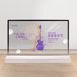 Écran OLED transparent de 55 pouces, affichage numérique de bureau, écran tactile, moniteur sans cadre, téléviseur intelligent OLED K Ultra HD Android - Product Image 5