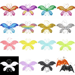Butterfly Wing Balloon Colorful Fairy Wings Balloon Halloween <b>Dress</b> for Girls Boys Fairy Jungle Theme Party Decor Balloons - Product Image 2