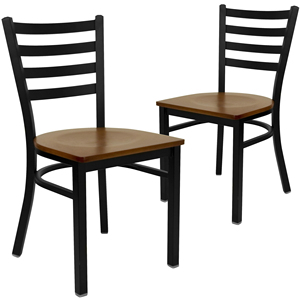 Sillas de Comedor Metálicas Contemporáneas para Restaurante, Cafetería y Comida Rápida con Asiento Acolchado de PU - Product Image 6