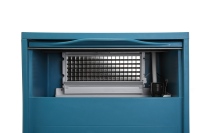 Machine à glaçons commerciale à commande tactile, production rapide de glaçons en cubes, pour les magasins de boissons, les hôtels et les entreprises