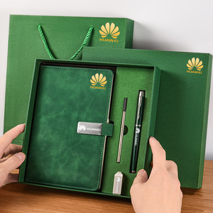 สมุดบันทึกหนัง A5 แบบสั่งทำพิเศษ เข้าเล่มไร้รอยต่อ พกพาสะดวก สำหรับธุรกิจและสำนักงาน กระดาษ Daolin 80 แกรม ชุดของขวัญส่งเสริมการขาย - Product Image 2