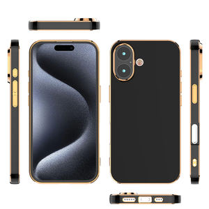 <span class=keywords><strong>เคส</strong></span>6D TPU นิ่มหลากสีสำหรับ iPhone 16ฝาหลัง - Product Image 3