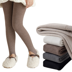 Collants pour enfants 2025, leggings personnalisés en velours épais, isolation <span class=keywords><strong>thermique</strong></span>, rayés, tricotés, collants pour femmes, pantalons, collants - Product Image 2
