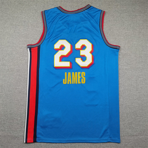 2025 vente en gros et Offres Spéciales <span class=keywords><strong>maillot</strong></span> de basket-ball pour hommes brodé cousu jaune violet #23 <span class=keywords><strong>maillot</strong></span> <span class=keywords><strong>James</strong></span> Sr. Los Angeles - Product Image 5