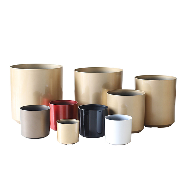 Multi-Specification Color Frosted Surface Outdoor Decorative Flowerpots for Garden Balcony for Home Use