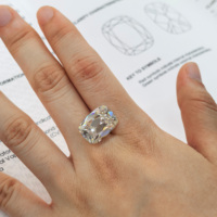 Diamant de laboratoire écologique de taille ancienne, certifié et non certifié, pour les fabricants de bijoux, les alliances et les créations de joaillerie