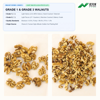 2026 Biji Walnut Panen Baru Kelas 3 Potongan Ringan Campuran Kacang Grosir Bahan Kue Cokelat Harga Pabrik Grosir