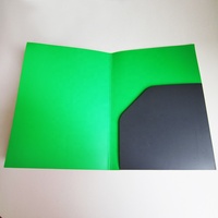 Carpeta de archivos A4 de papel personalizado, carpeta de publicidad de impresión para documentos, carpeta de presentación A5, regalo