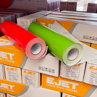 EJET-rollo de vinilo adhesivo de PVC para industria publicitaria