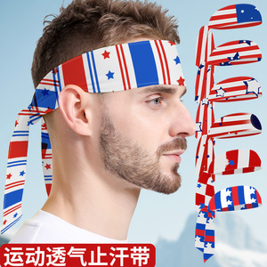 Fitness Sweatband Double Layer Breathable Wide Brim Tennis Headband Universal Fit Multiple Colors Available - Product Image 3