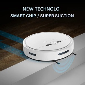3-in-1 Automatic Robot Vacuum Cleaner: Wet-Dry <b>Mopping</b> & Sweeping for Effortless Home <b>Cleaning</b> - Product Image 3
