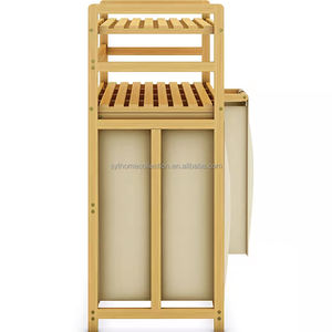 Organizador de Bambú Delgado SYT para Esquina de Salón, Clutter Vanish, Organizador de Bolsas para Rincón de <span class=keywords><strong>Ventana</strong></span> - Product Image 5