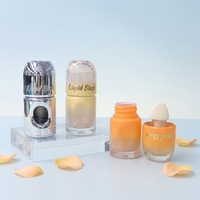 Nouveau tube de gloss à lèvres en plastique rond irrégulier de 6 g pour l'emballage de rouge à lèvres et de blush liquide, amélioré par l'impression à chaud et la sérigraphie