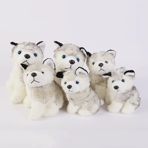 Nuevo Peluche de Oso Husky, Adorable Muñeco de Peluche de Dibujos Animados con Arcoíris, Súper Suave, Relleno de Algodón PP, Regalo Personalizado para el Día de San Valentín - Product Image 1