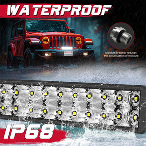 12 pouces 100W Combo Faisceau Ip67 Étanche Auto Auxiliaire Hors Route Double Row12V Voiture Double Rangée <span class=keywords><strong>Led</strong></span> Barre Lumineuse - Product Image 6
