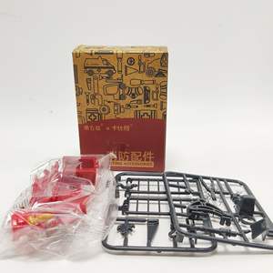 Children's Firefighter Q Version Doll Educational Toy with Building Blocks and <b>Fire</b> Accessories Silicone & TPE Material 22cm - Product Image 2