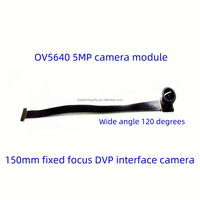 Module de caméra CMOS OV5640 avec capteur ESP32 MCU 5MP, objectif autofocus/fixe, 68/72/120/160 degrés, 2cm 7.5cm 10cm 15cm 20cm