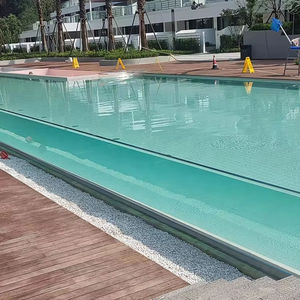 HUASHUAITE Garantie de 30 ans Grand panneau de vue transparent en acrylique transparent pour <span class=keywords><strong>piscine</strong></span> <span class=keywords><strong>hors</strong></span> sol - Product Image 3