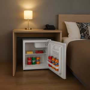 Mini Refrigerador Blanco de 46 Litros, Compacto, con Puerta Reversible y Termostato Ajustable, Refrigerador Tipo Barra - Product Image 5