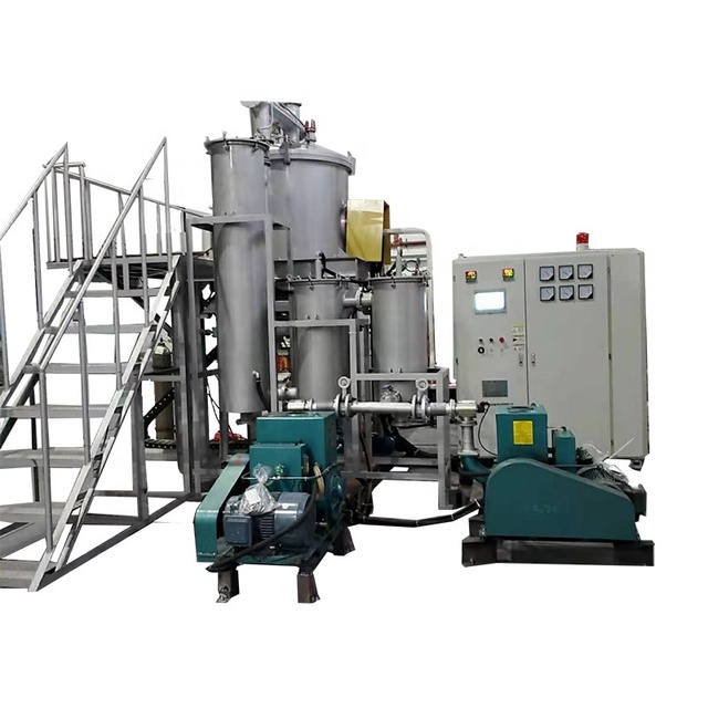 High Vacuum Automatic Precise Gas Control Industrial Induction Heating Vertical Aluminum Material CVD Furnace