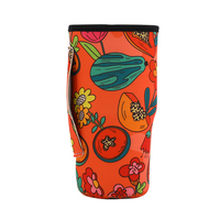 Porte-bouteille isotherme en néoprène personnalisé pour boissons, bière, eau, 30 oz, avec poignée, en matériau de plongée
