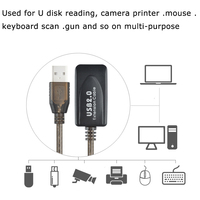 High Speed 5m 10m 15m 20m 25m 30m USB 2.0 Repeater Aktives Verlängerung kabel mit Signalverstärker-Chipsatz