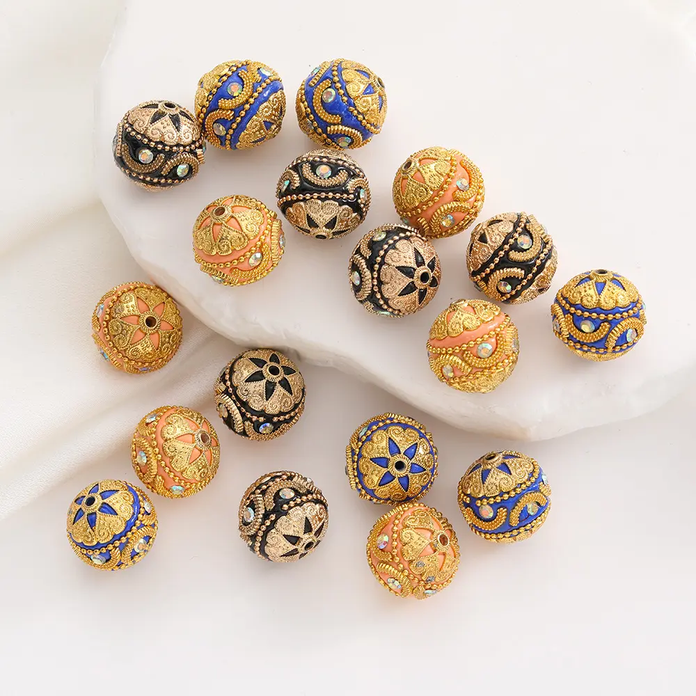 18MM balls Round Disco Ball Beads For Jewelry Making DIY Accessories Loose Spacer Shambhala Bead Wholesale