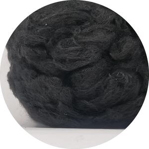 Tái chế chất lượng tốt <span class=keywords><strong>PSF</strong></span> 1. 4dx51mm sợi polyester màu đen - Product Image 5