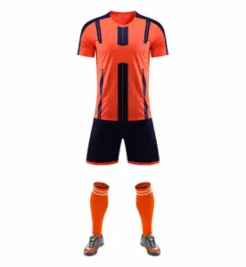 Fornecedor em branco camisa de treinamento de futebol adulto com gola verde fluorescente