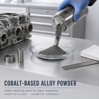 Poudre d'alliage à base de cobalt A60S pour le moulage par injection de métal, pour inserts de soupapes et guides de soupapes résistants à l'usure