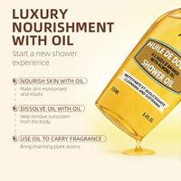 Huile de bain hydratante pour peaux sensibles, soulagement de la peau sèche et irritée, formule douce à pH équilibré
