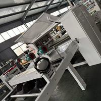 Machine de laminage automatique pour bois, panneaux MDF, PVC pour animaux de compagnie, film HPL, PUR avec moteur et puissance de 21 kW
