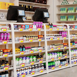 Convenience Store Gum Snacks Display Rack Drogerie Kleine Waren Mehr schicht iges Regal - Product Image 5